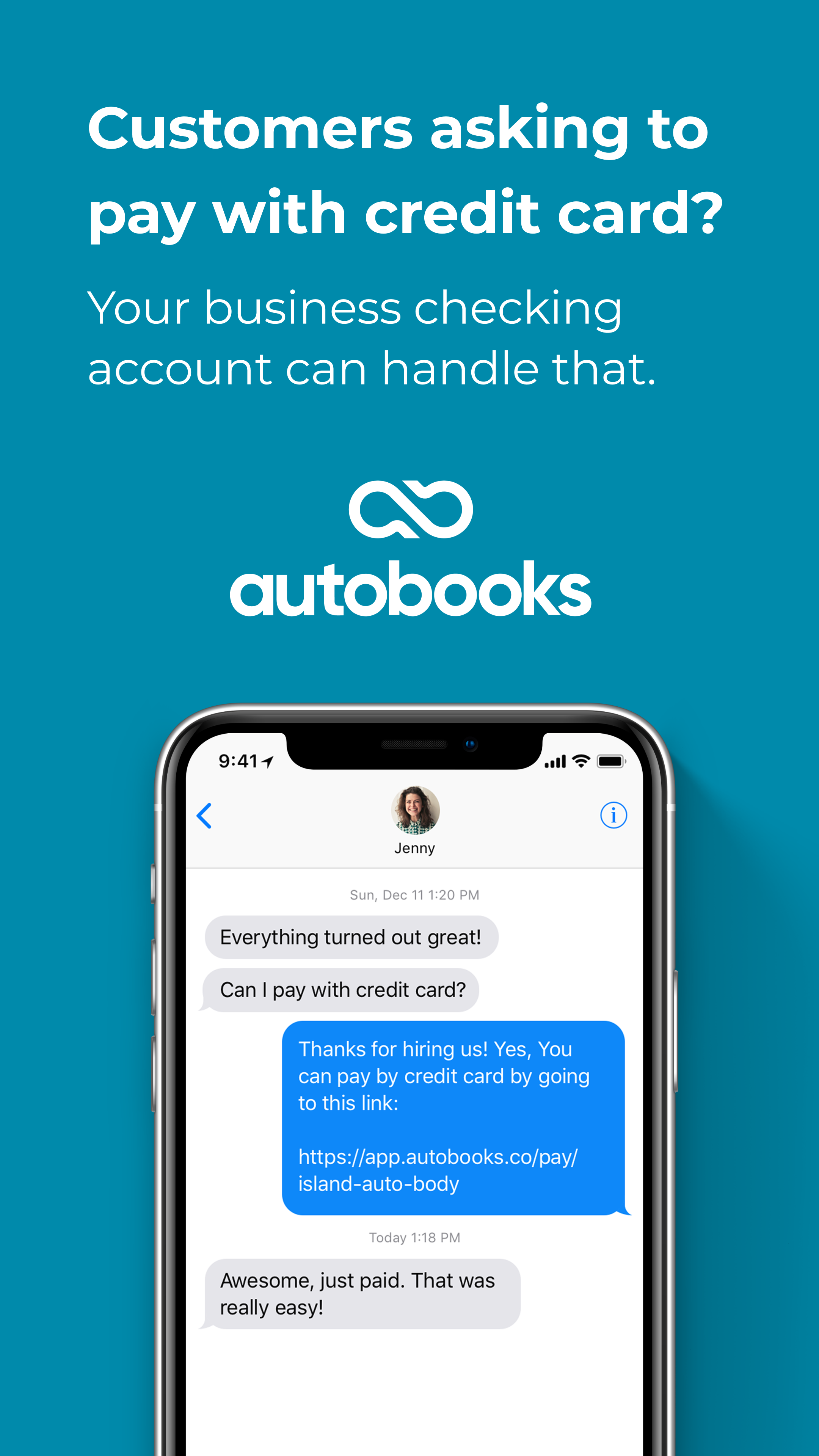 Autobooks payments ads